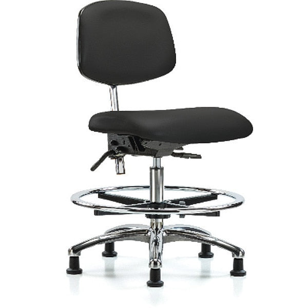 Clean Room Chair, Vinyl, 21-1/2