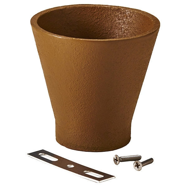 Sanitary Drain, 4x4-1/2 in., Cast Iron