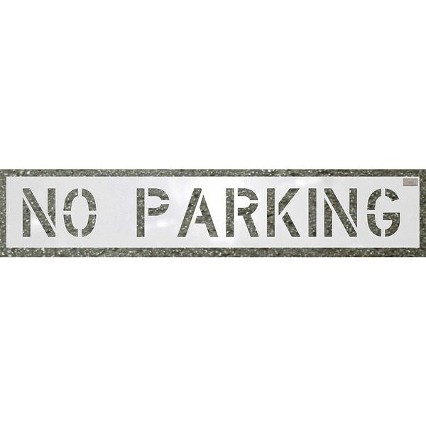 Stencil, No Parking, 30 x 46 In.