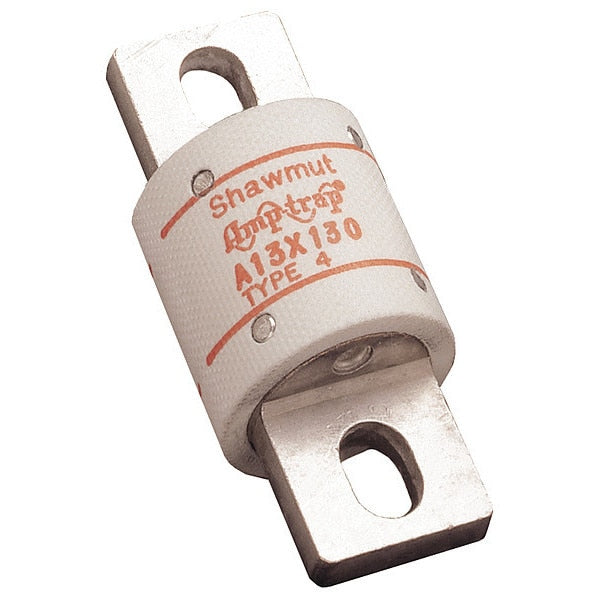 Semiconductor Fuse, Fast Acting, 130 A, A13X Series, 130V AC, 100V DC, 2-21/32