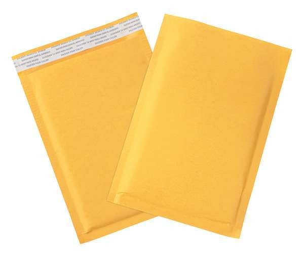 Self-Seal Bubble Mailers, #0, 6