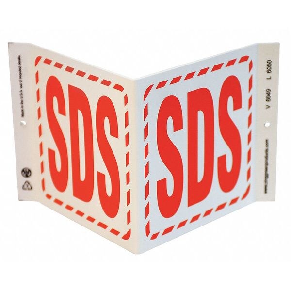 SDS Sign, 7 X 12