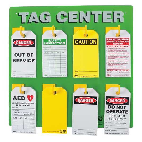 Tag Center, Unfilled, 15 In H