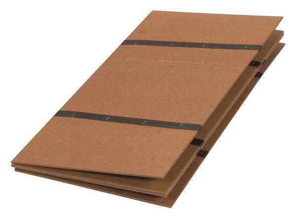 Bed Board, 60inLx30inWx3/4inH, Brown, Wood