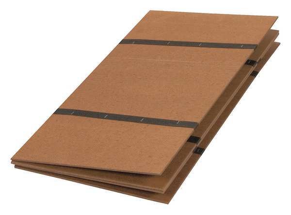 Bed Board, 60inLx48inWx3/4inH, Brown, Wood