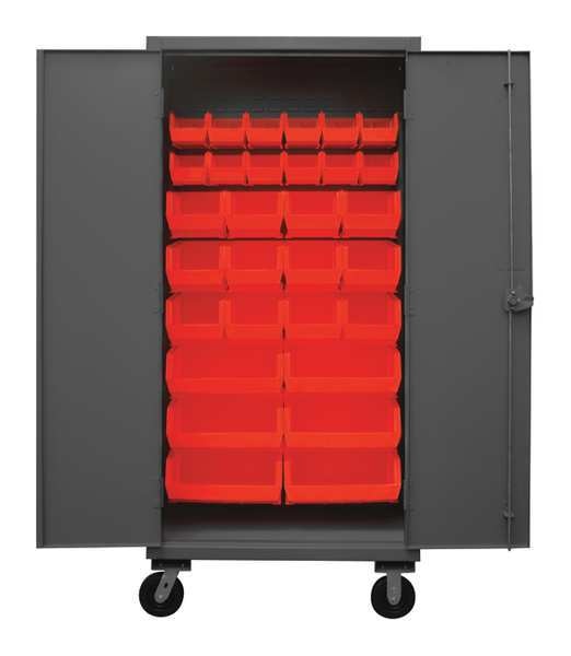 Super Duty Bin Cabinet, 36 in W, 80 in H, 24