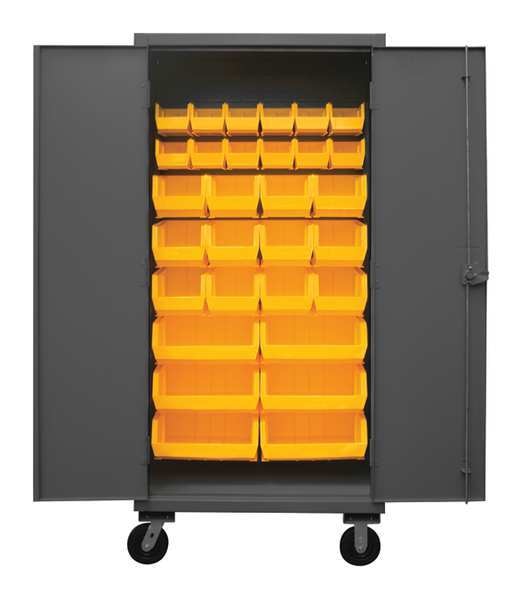 Super Duty Bin Cabinet, 36 in W, 80 in H, 24