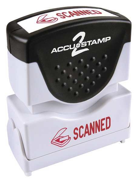 Message Stamp, Scanned, Red, 36