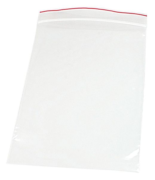 Reclosable Poly Bag Double Zipper Seal 12