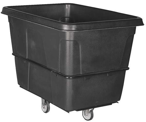 Cube Truck, 9/16 cu. yd., 1000lb Cap, Black