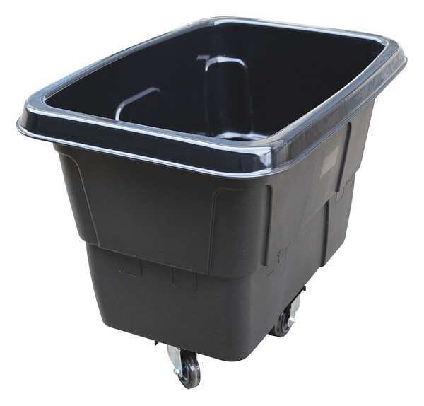Cube Truck, 9/16 cu. yd., 500lb. Cap, Black