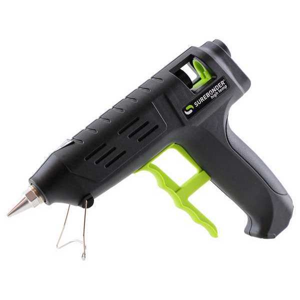 Glue Gun, 8 1/2 in L, 110 V, 80 W, 2.5 lb/hr