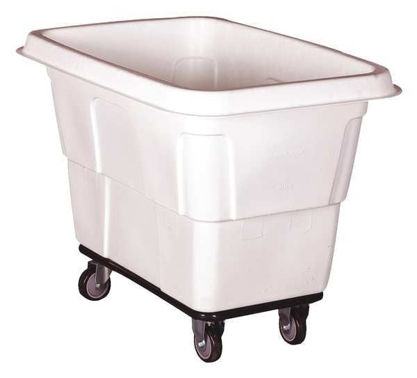 Cube Truck, 7/16 cu. yd., 600lb. Cap, White