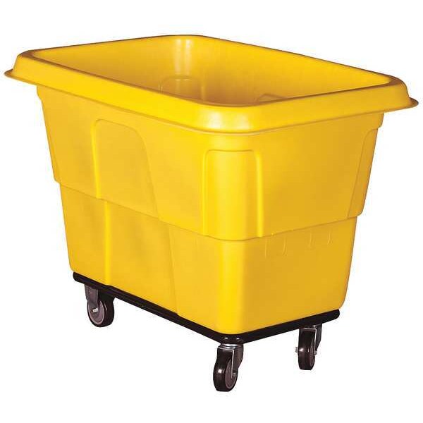 Cube Truck, 7/16 cu. yd., 600lb Cap, Yellow