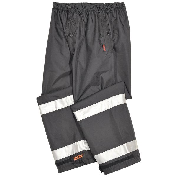 Icon Rain, Pants, Class, E, Black, 5XL