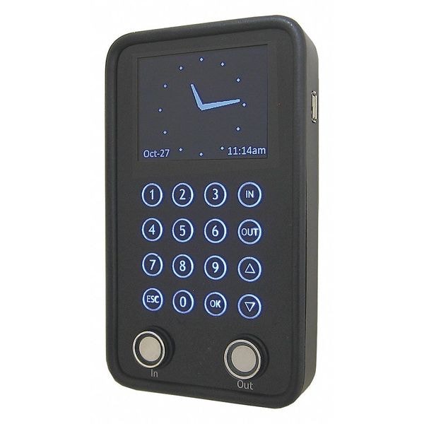 Time Clock System, Electronic, 100/240VAC