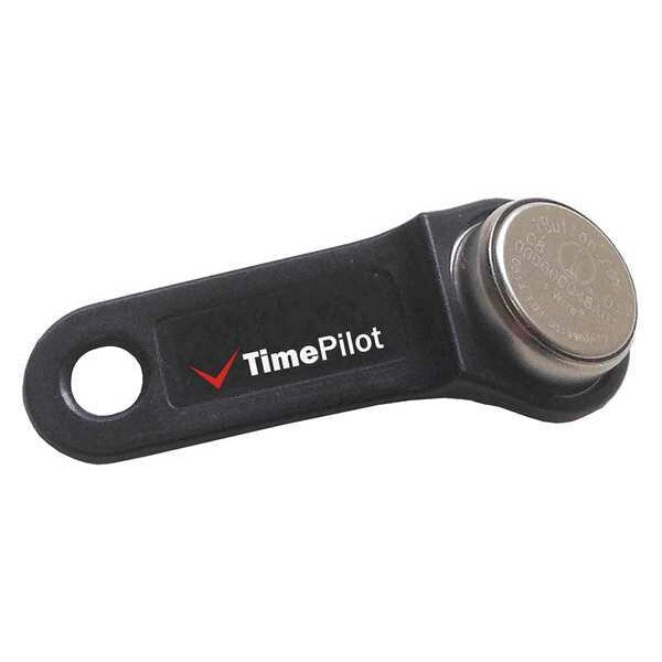 Keytabs, Blck, Stainless Steel/Plstic, PK10