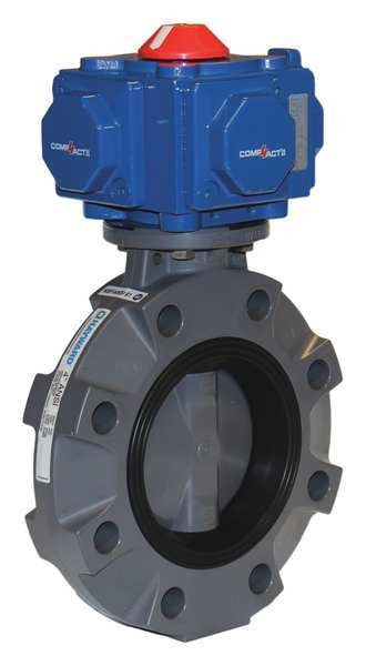Butterfly Valve, Pneumatically Actuated, 6