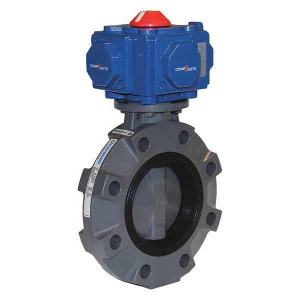 Butterfly Valve, Pneumatically Actuated, 6