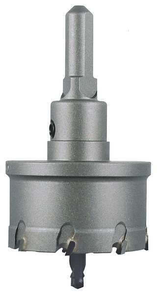 Carbide Hole Cutter, 1-1/2in. Hole, 1in. D