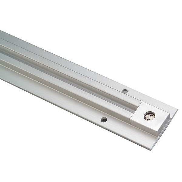 Shower Curtain Track, 55 in.L, Aluminum