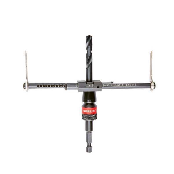2 in. - 7 in. Adjustable Hole Cutter