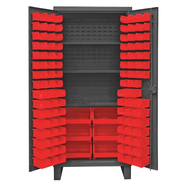 Super Duty Bin Cabinet, 36 in W, 78 in H, 24