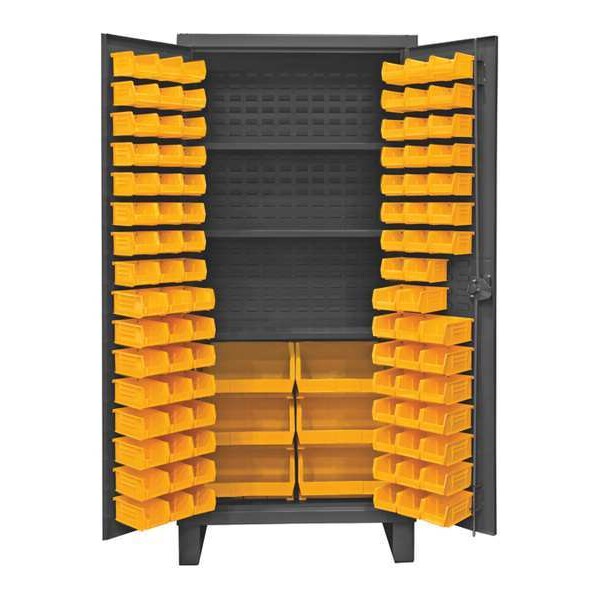 Super Duty Bin Cabinet, 36 in W, 78 in H, 24