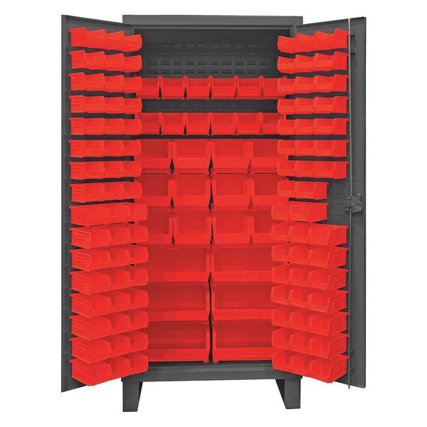 Super Duty Bin Cabinet, 36 in W, 78 in H, 24