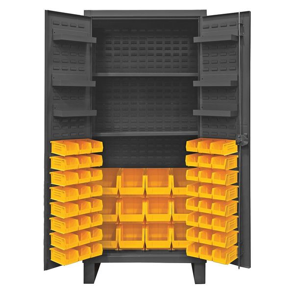 Super Duty Bin Cabinet, 36 in W, 78 in H, 24