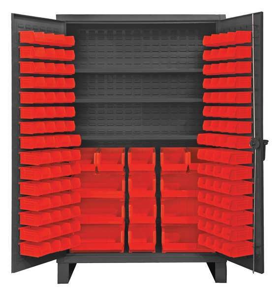Super Duty Bin Cabinet, 48 in W, 78 in H, 24