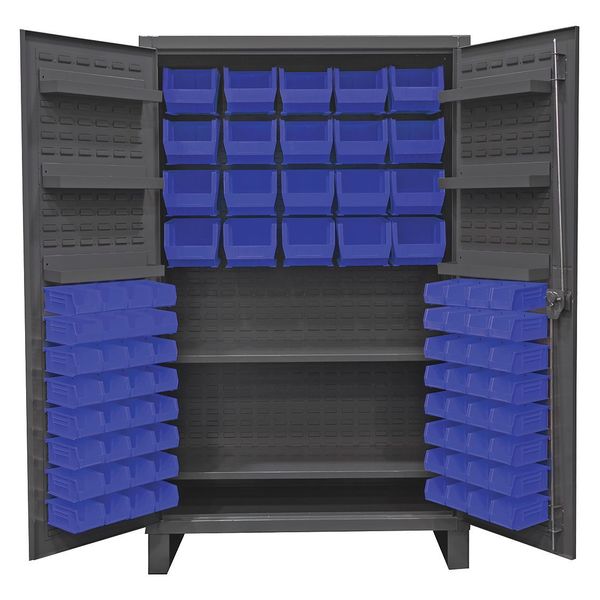 Super Duty Bin Cabinet, 48 in W, 78 in H, 24