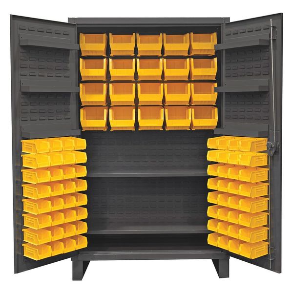 Super Duty Bin Cabinet, 48 in W, 78 in H, 24