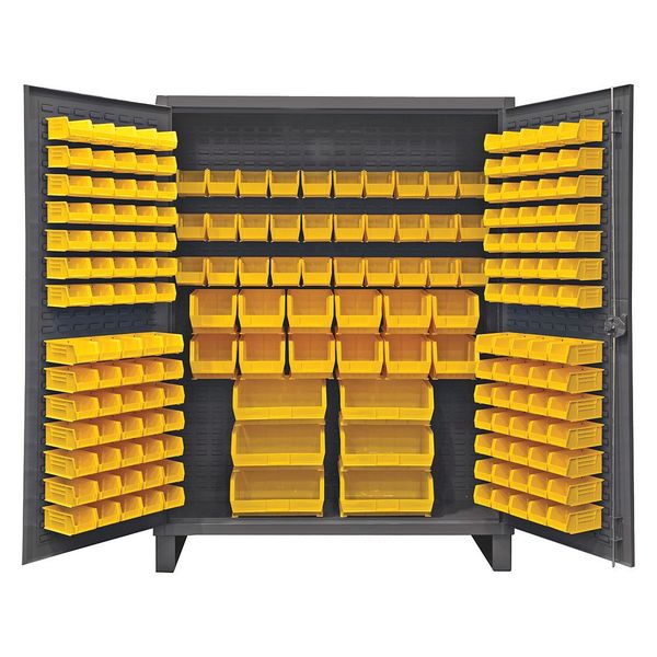 Super Duty Bin Cabinet, 60 in W, 78 in H, 24