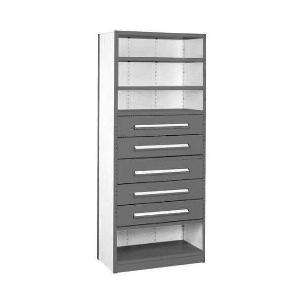 Metal Shelving Unit, 18