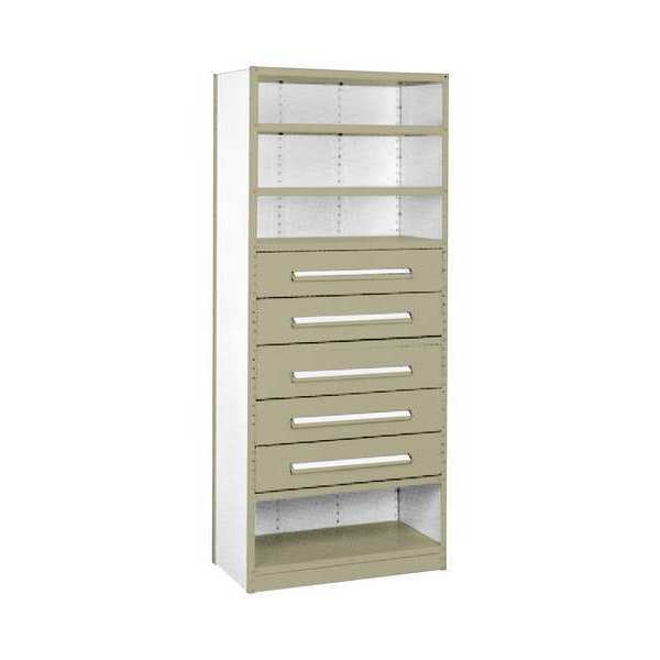 Metal Shelving Unit, 18