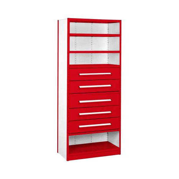 Metal Shelving Unit, 18