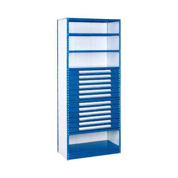 Metal Shelving Unit, 18