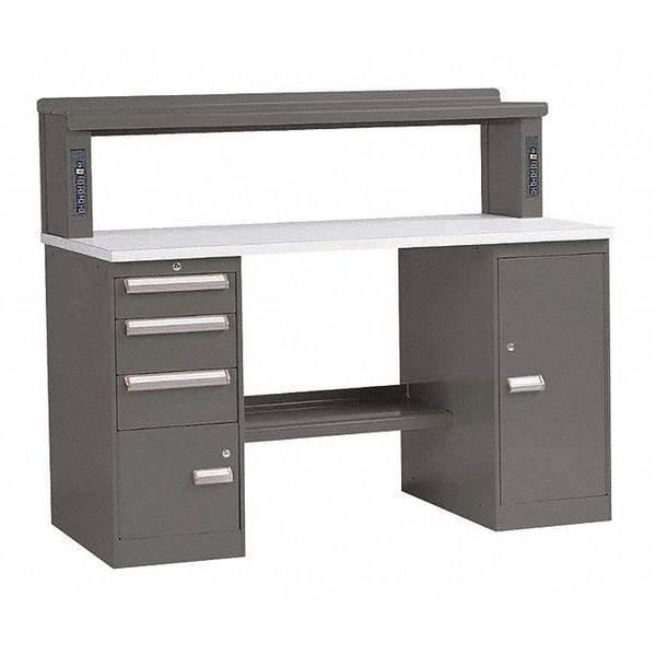 Equiptoflex Work Center- Office Gray