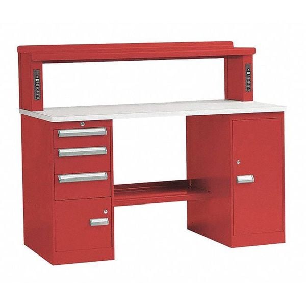 Equiptoflex Work Center - Red