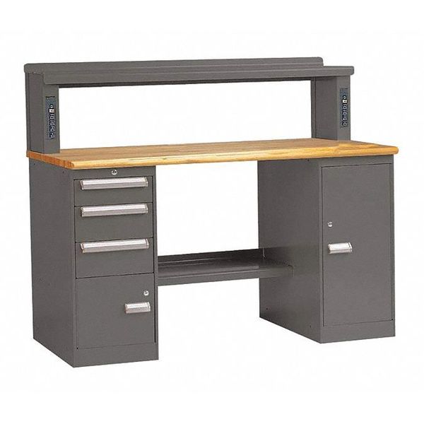 Equiptoflex Work Center- Office Gray