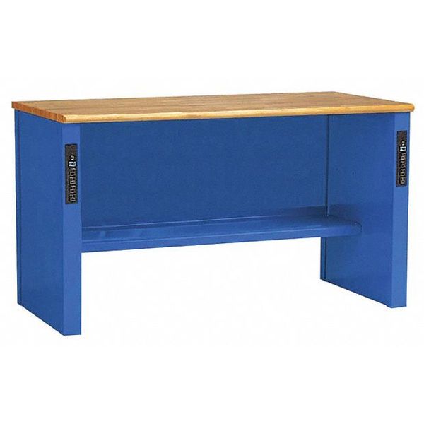 Work center, Butcher Block, 4 ft. W, 33-1/2