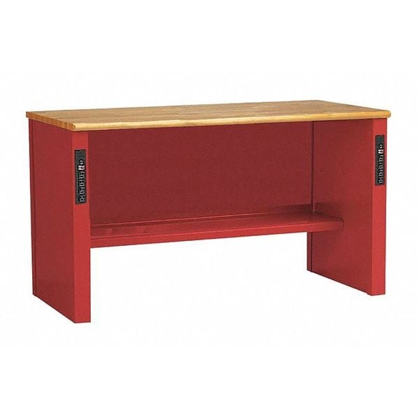 Work center, Butcher Block, 4 ft. W, 33-1/2