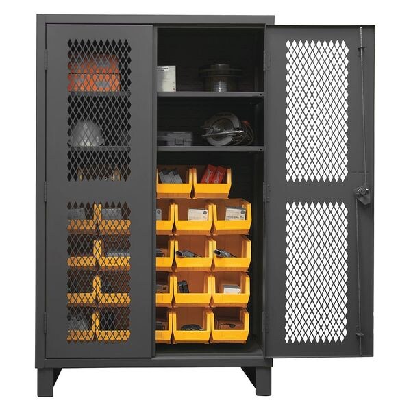 Super Duty Bin Cabinet, 48 in W, 78 in H, 24
