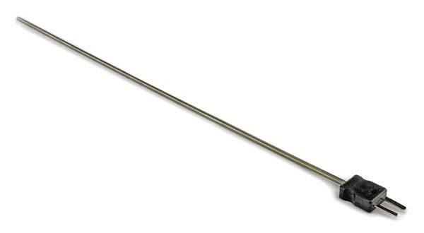 Thermocouple Probe, Type J, 12in L, 22 AWG