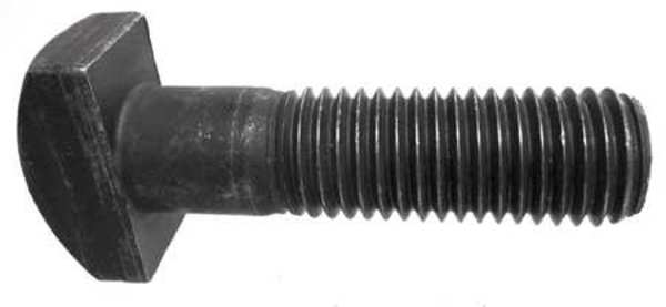 T Head Bolt, Steel, 1/2-13 x 2 1/8, PK50