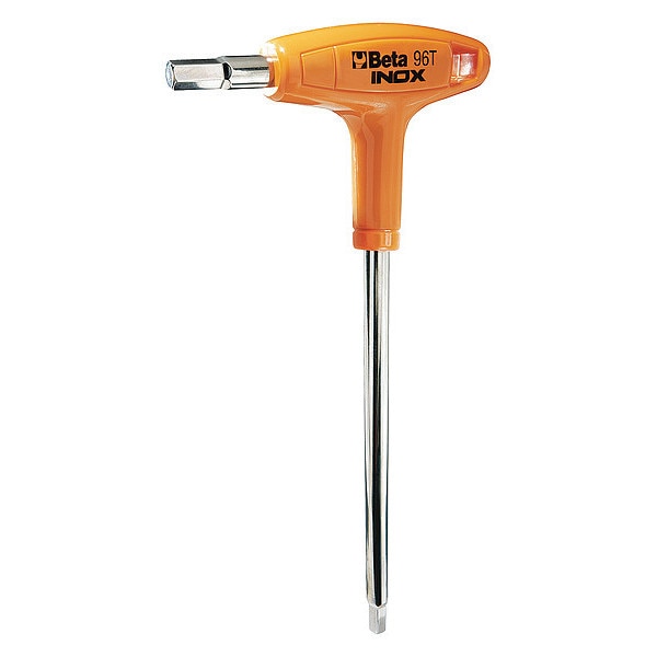 Metric Plain Hex Key, 3 mm Tip Size, 6 in Long, 2 3/16 in Short