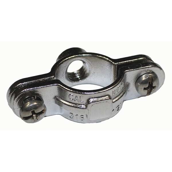 Conduit Clamp, Stainless Steel, 6.8 In. L
