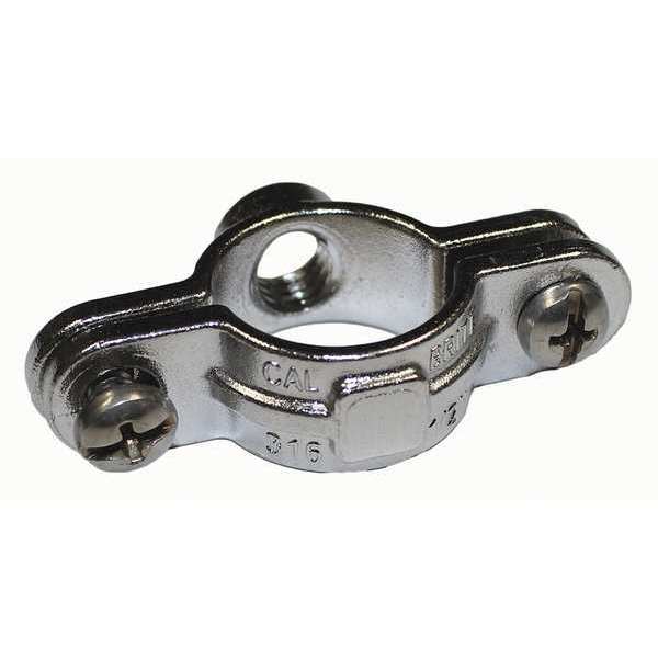 Conduit Clamp, Stainless Steel, 2.5 In. L