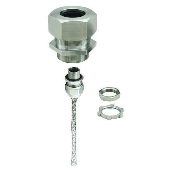 Strain Relief Cord Grip, 0.56 to 0.68 in.